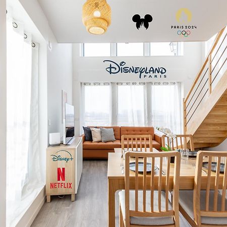 Appartement Af - Escapade Chez Mickey - 10 Min Disneyland Paris - Parking & Wifi Gratuit - Air Conditionne à Coupvray Extérieur photo